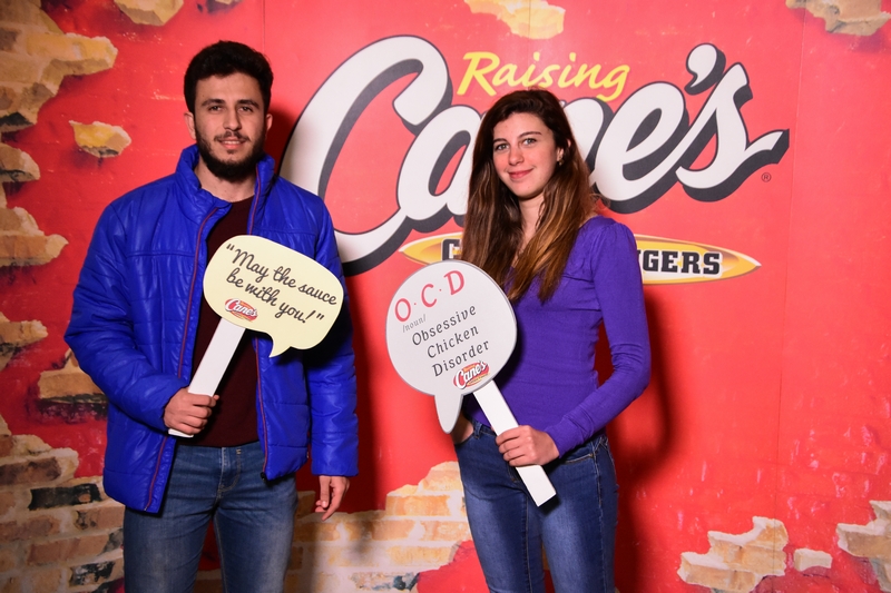 Opening of Raising Cane's